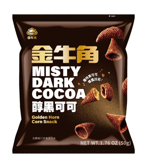 Golden Horn Corn Snack-Misty Dark Cocoa 50g示意圖