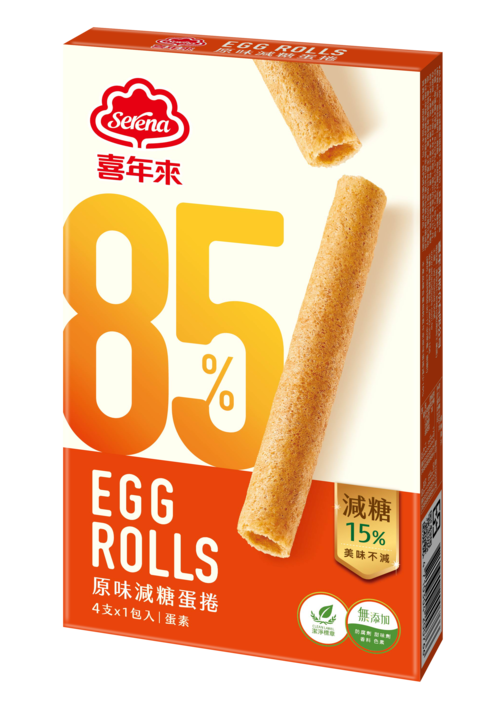 85％糖分カットプレーンエッグロール（携帯パック）64g示意圖