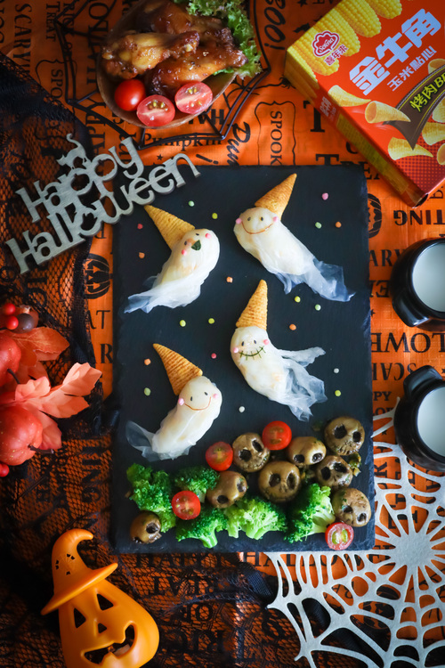 角出什麼鬼-牛角薯泥阿飄鬼示意圖