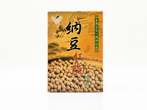 納豆紅麴膠囊示意圖