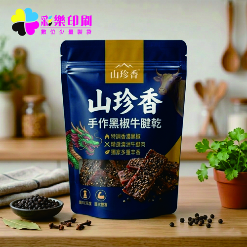(袋高141~170mm)全彩透明站立夾鏈包裝袋｜冷凍產品包裝袋｜真空米袋｜食品真空包裝袋｜示意圖