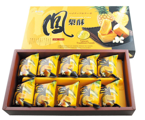 雪之戀/鳳梨酥禮盒示意圖