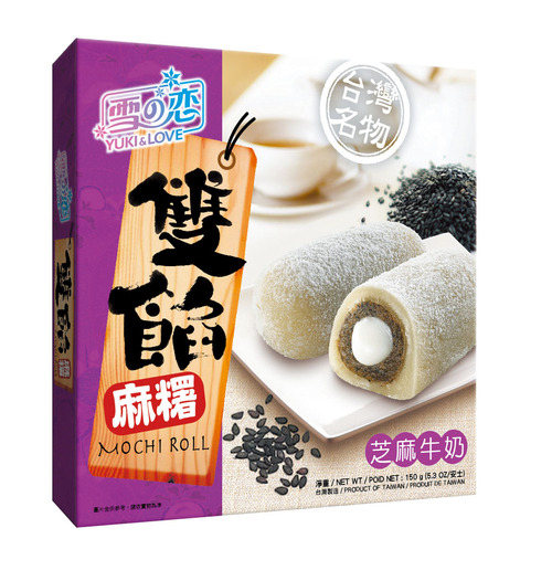 雙餡麻糬/芝麻牛奶示意圖