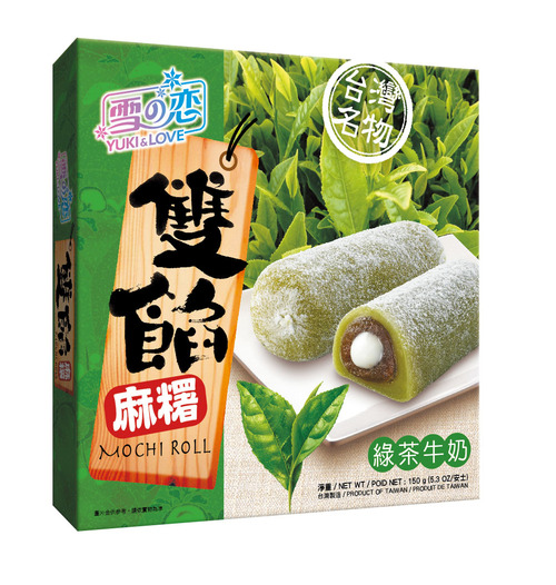 雙餡麻糬/綠茶牛奶示意圖