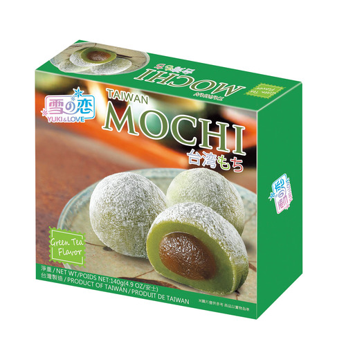 雪之戀/和風麻糬/綠茶示意圖