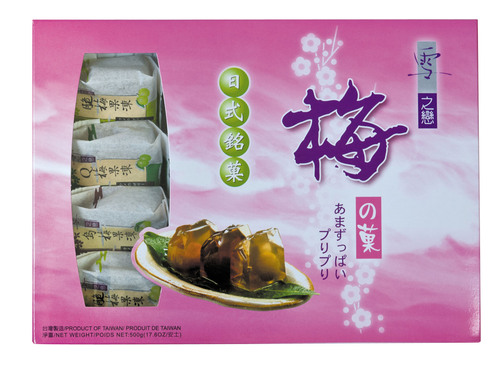 雪之戀/梅之果凍示意圖