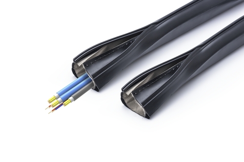 YZSMD SHIELDED ZIPPER TUBE示意圖