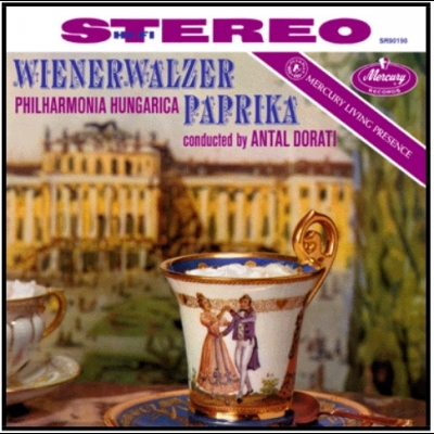 匈牙利紅椒圓舞曲  ( 180 克 LP )<br>杜拉第 指揮 匈牙利愛樂<br>Wienerwalzer Paprika<br>Philharmonia Hungarica, Antal Dorati示意圖