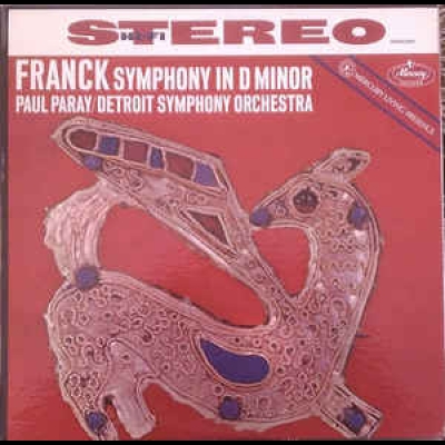法朗克：D小調交響曲  ( 180 克 LP )<br>帕瑞 指揮 底特律交響樂團<br>Franck: Symphony in D Minor<br>Detroit Symphony Orchestra, Paul Paray示意圖