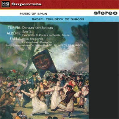 西班牙之音  ( 180 克 LP )<br>博格士 指揮 巴黎音樂學院管弦樂團 <br>Music of Spain by Falla, Turina & Albeniz <br>Paris Conservatoire Orchestra  / Rafael Fruhbeck de Burgos示意圖
