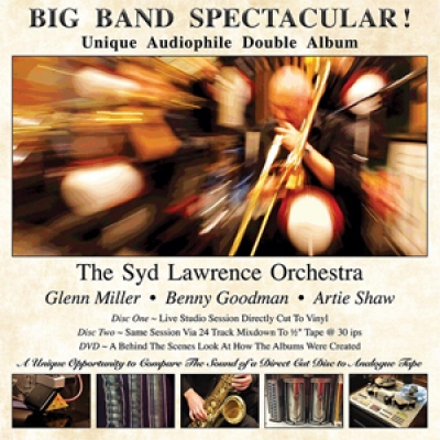 Big Band 直刻魅力大放送 ( 180 克直刻 2LPs )<br>演奏：席德勞倫斯大樂團<br>The Syd Lawrence Orchestra Big Band Spectacular 180g D2D 2LP + DVD示意圖