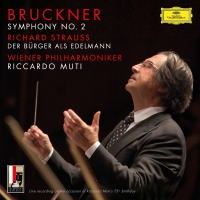 布魯克納：第二號交響曲  ( 180 克 2LPs )<br>慕提 指揮 維也納愛樂<br>Bruckner: Symphony No.2 In C Minor, WAB 102 – Ed. Leopold Nowak<br>Wiener Philharmoniker, Riccardo Muti<br>Live At Groses Festspielhaus, Salzburg / 2016示意圖