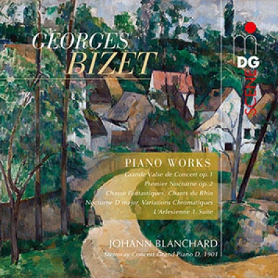 【線上試聽】比才：鋼琴作品選輯 / 約翰．布蘭查／鋼琴 ( 雙層 SACD ) <br>Bizet: Selected Piano Works<br>Johann Blanchard (piano)示意圖