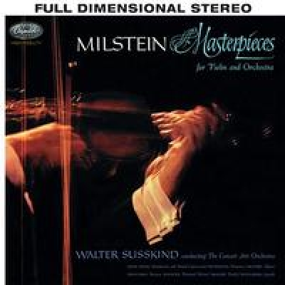 小提琴與管弦樂傑作選  ( 雙層 SACD ) <br>Masterpieces For Violin And Orchestra <br>小提琴：米爾斯坦 Nathan Milstein<br>指揮：蘇斯金 Susskind <br>演奏藝術管弦樂團 The Concert Arts Orchestra示意圖