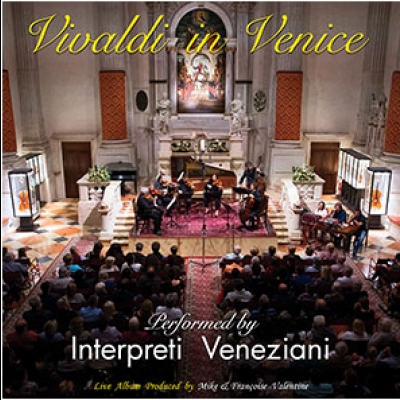 韋瓦第在威尼斯 ( 進口版 2CDs )<br>威尼斯詮釋家樂團<br>Vivaldi in Venice ( 2CDs )<br>Interpreti Veneziani示意圖