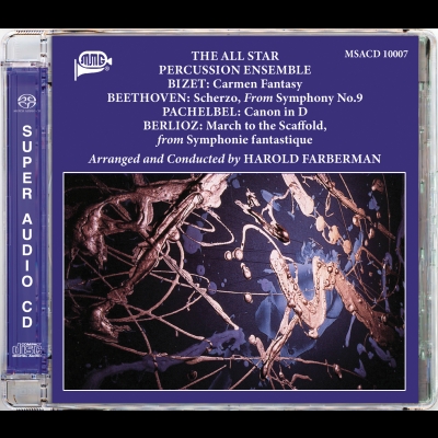 哈洛‧法柏漢：明星打擊樂 ( 雙層SACD )<br>Harold Farberman：The All Star Percussion Ensemble示意圖