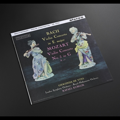 【特價商品】巴哈：E大調小提琴協奏曲 / 莫札特：G大調第三號小提琴協奏曲 ( 180 克 LP )<BR>小提琴：喬宮達．迪．維多/ 庫貝利克 指揮 倫敦交響管弦樂團<BR>Bach & Mozart,Violin Concertos,Played by Gioconda De Vito<BR> Gioconda De Vito, London Symphony Orchestra Conducted By Kubelik示意圖