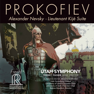 普羅高菲夫：亞歷山大?涅夫斯基、基傑中尉 ( 雙層SACD )<br>Prokofiev: Alexander Nevsky – Lieutenant Kije Suite<br>猶他交響管弦樂團 Utah Symphony<br>音樂總監：泰瑞?費雪 Thierry Fischer<br>FR735示意圖
