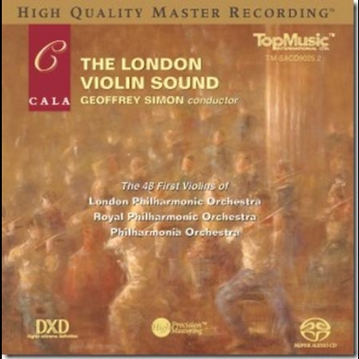 倫敦48把小提琴之聲 ( 雙層 SACD )<br>指揮：傑佛瑞．賽門<br>The London Violin Sound<br>GEOFEREY SIMON Conductor示意圖