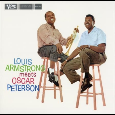 路易．阿姆斯壯與奧斯卡．彼得生合演輯（180 克 LP）<br>Louis Armstrong and Oscar Peterson/ Louis Armstrong<br>Meets Oscar Peterson示意圖