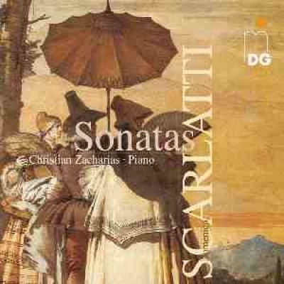 史卡拉第：鋼琴奏鳴曲集 (雙層SACD)<br>Scarlatti: Sonatas<br>查哈里亞斯，鋼琴 / Christian Zacharias, piano示意圖