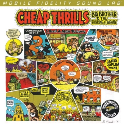 大哥控股公司樂團與珍妮絲．賈普林－廉價把戲  ( 雙層 SACD )<br>Big Brother and The Holding Co. With Janis Joplin - Cheap  Thrills <br>( Numbered Hybrid SACD )示意圖