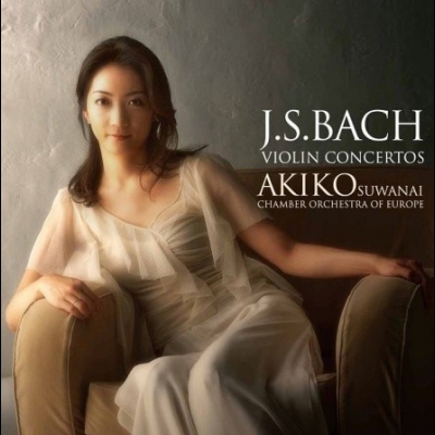 巴哈小提琴協奏曲集 ( CD )<br>諏訪內晶子，小提琴＆指揮 歐洲室內管弦樂團<br>Bach Concerti<br>Akiko Suwanai / Chamber Orchestra Of Europe示意圖