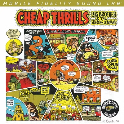 大哥控股公司樂團與珍妮絲．賈普林－廉價把戲 ( 180克 45轉 2LPs )<br>Big Brother and The Holding Co. With Janis Joplin - Cheap Thrills <br>( Numbered 180G 45rpm Vinyl LP )示意圖