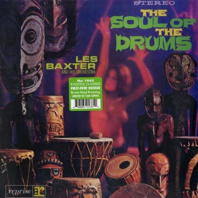 萊斯巴克斯特：鼓靈 ( LP )<br>Les Baxter : The Soul of the Drum<br>( Limited Bright Green Vinyl Edition )示意圖