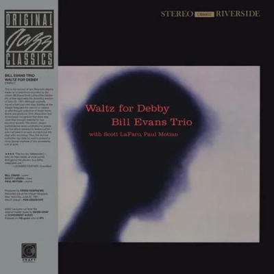【線上試聽】比爾．伊文斯：給黛比的華爾滋（180 克 LP）<br> Bill Evans: Waltz for Debby示意圖
