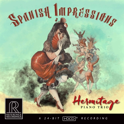 【線上試聽】西班牙印象 - 修道院鋼琴三重奏( CD )<br>Spanish Impressions - Hermitage Piano Trio<br>RR151示意圖