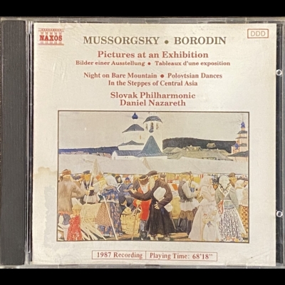 【二手CD寄售】Mussorgsky Borodin<br />Pictures At An Exhibition Slovak Philharmonic Classical CD示意圖
