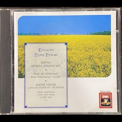 【二手CD寄售】春?交響曲<br />Britten / Spring Symphony示意圖