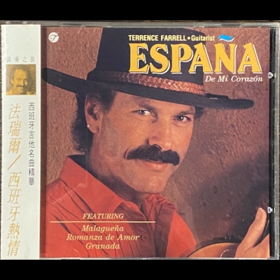 【二手CD寄售】法瑞爾 – 西班牙熱情  Terrence Farrell - Espana De Mi Corazon示意圖