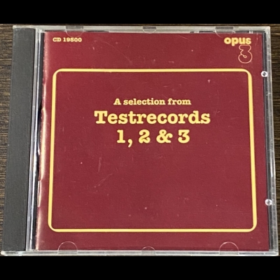 【二手CD寄售】A Selection from Testrecords 1,2&3示意圖