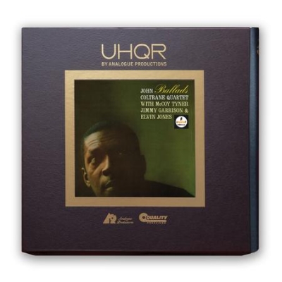 約翰．柯川：敘事曲（ 200 克 45 轉靜白 2LPs ）<br>John Coltrane: Ballads (45 RPM 200 Gram Clarity Vinyl)示意圖