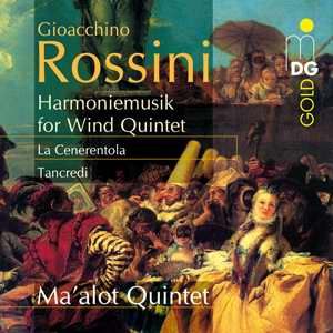 羅西尼：木管音樂 (CD)<br>馬爾勒特五重奏<br>Gioacchino Rossini:Harmoniemusik/Ma