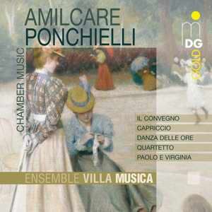 「音樂魔術師」龐切利：室內樂作品集 ( CD )<br>音樂別墅合奏團<br>Ponchielli：Chamber Music<br>Ensemble Villa Musica示意圖
