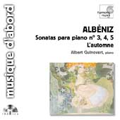 阿爾巴尼茲︰鋼琴奏鳴曲第3,4,5號 / Albert Guinovart 鋼琴<br>ALBENIZ. Piano Sonatas no.3, 4, 5示意圖