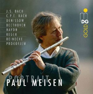 保羅．梅森：畫像 ( 5 CDs )<br>Portrait Paul Meisen-On the occasion of his 75th anniversary<br>Paul Meisen, flute示意圖