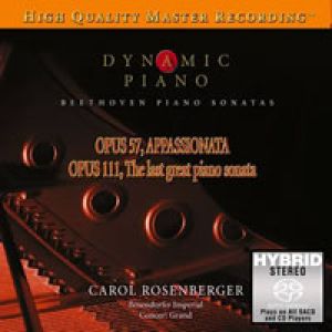 動態琴皇: 貝多芬：鋼琴奏鳴曲 op.57《熱情》、op.111 （雙層 SACD）<br>卡洛．羅森貝格－鋼琴 <br>Dynamic Piano - Carol Rosenberger <br>Beethoven: Sonata示意圖