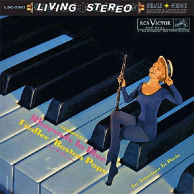 阿瑟．費德勒－蓋希文：一個美國人在巴黎、藍色狂想曲 ( 雙層 SACD )<br>Arthur Fiedler - Gershwin: An American In Paris / Rhapsody In Blue示意圖