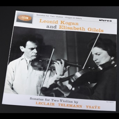 柯岡 & 吉列爾斯－雙小提琴奏鳴曲集 ( 180 克 LP )<br>Kogan & Gilels - Sonatas for Two Violins示意圖