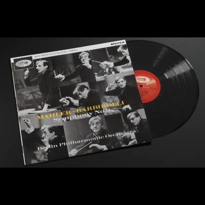 【特價商品】馬勒第九號交響曲 ( 180 克 2LPs )<br>巴畢羅里 指揮 柏林愛樂管弦樂團<br>Sir John Barbirolli：Mahler Symphony  No. 9<br>Berlin Philharmonic Orchestra示意圖