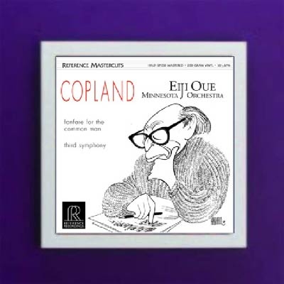 【線上試聽】Art Vinyl 創意黑膠掛框【亮白】+ 柯普蘭 / Copland （200 克 LP）<br>RM1511示意圖