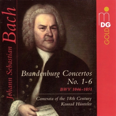 巴哈：布蘭登堡協奏曲全集 ( 2CDs )<br>Bach, J S: Brandenburg Concertos Nos. 1-6 BWV1046-1051 (complete)<br>Camerata of the 18th Century, Konrad Hunteler示意圖