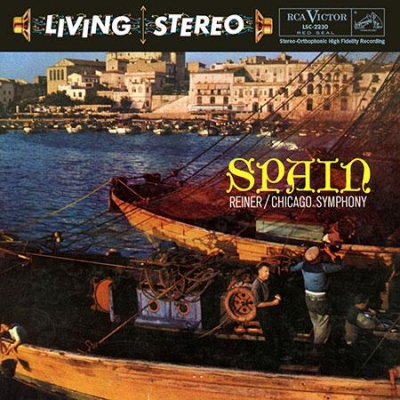 西班牙 Spain（雙層 SACD）<br>萊納 指揮 芝加哥交響樂團 Reiner, CSO示意圖