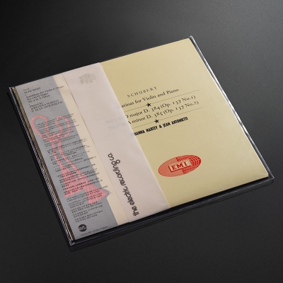 【線上試聽】約漢娜．瑪爾茨 － 舒伯特小提琴、鋼琴奏鳴曲集 ( 180 克 3LPs )<br>小提琴：約漢娜．瑪爾茨，鋼琴：尚．安東尼奈蒂<br>Johanna Martzy示意圖