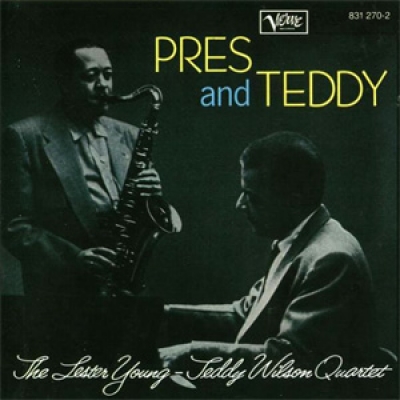 【特價商品】李斯特．楊與泰迪．威爾森四重奏－總統與泰迪 ( LP )<br>The Lester Young -- Teddy Wilson Quartet Pres & Teddy示意圖