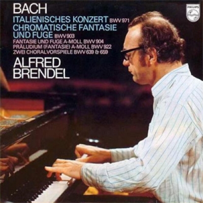 巴哈：義大利協奏曲、半音幻想曲 ( 180 克 LP )<br>鋼琴：布蘭德爾<br>Alfred Brendel Bach Italian Concerto & Chromatic Fantasy示意圖